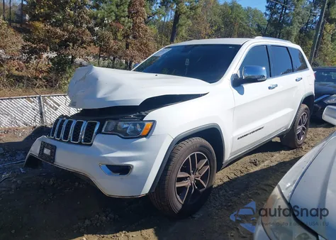 2017 Jeep Grand Cherokee Limited 4X2 z USA, uszkodzony, nr VIN 1C4RJEBG1HC896377